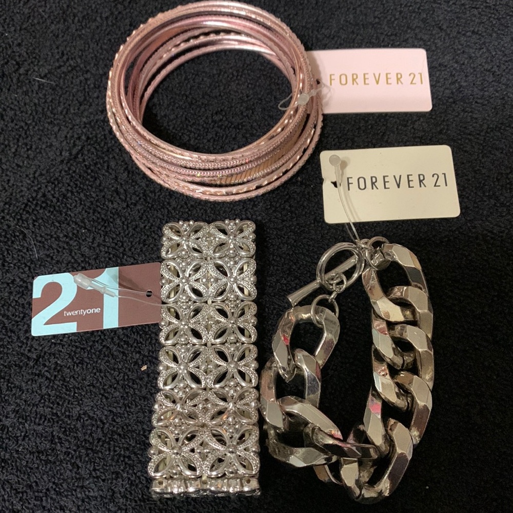 Forever 21 bracelet bundle x3